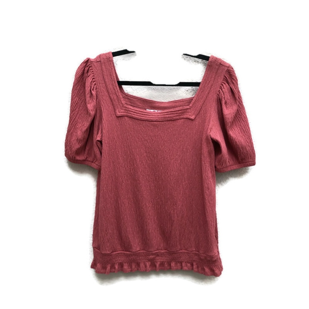 Dolan Coral top, size M.